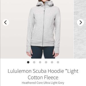 Lululemon Scuba Hoodie - Full Zip